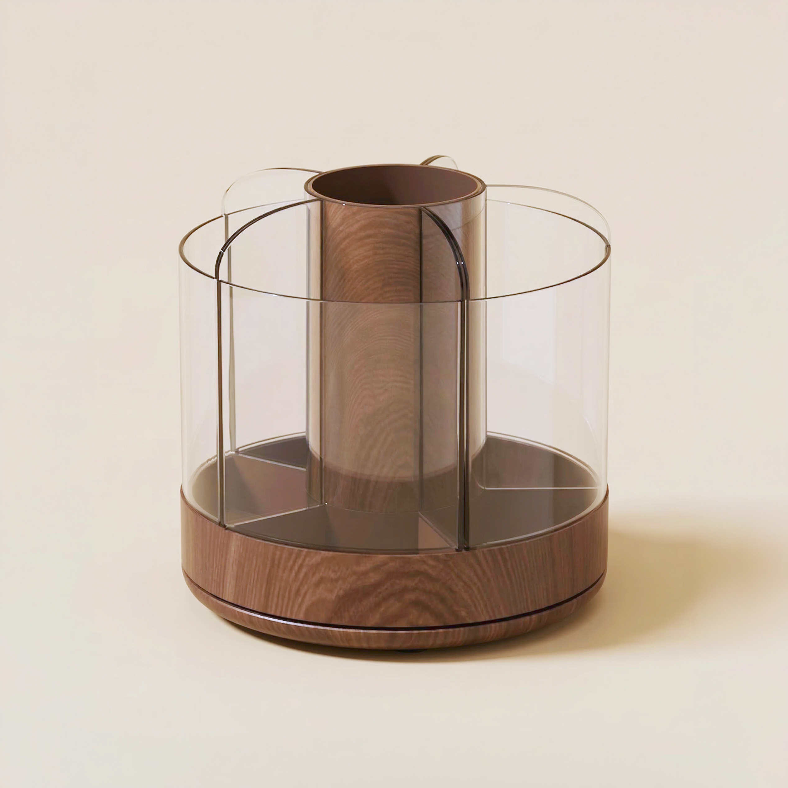 360 degree rotating multi-functional pen holder