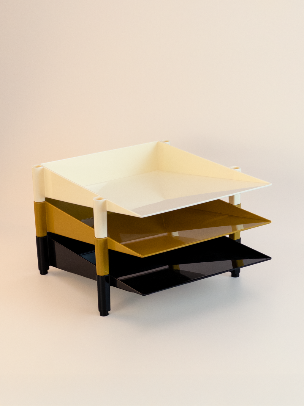 Nordic Document Tray A4 set 3 colors stack