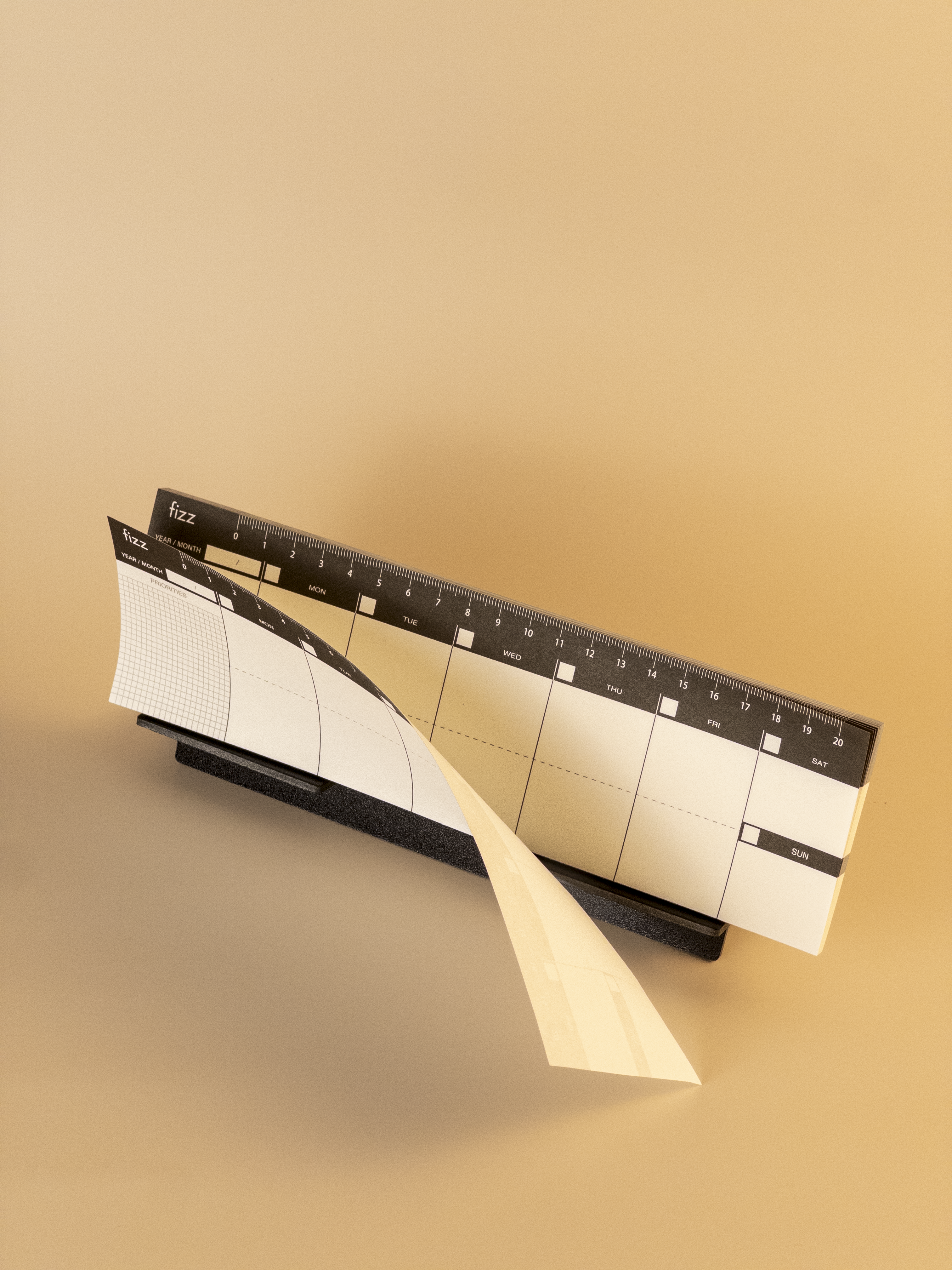 tearing a paper from Stand-Up Weekly Planner 